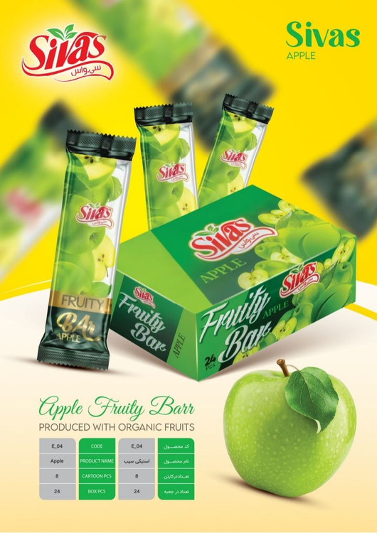 لواشک استیکی سیب